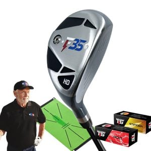 Hybrid Iron | Golf Balls | Swing Path Trainer | Golf Hat | Golf Shirt