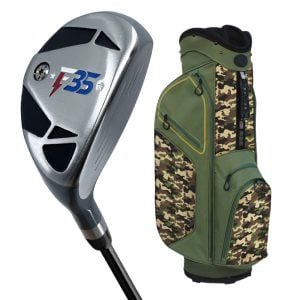 Limited Edition Patriot F35 Hybrid Iron | Stealth Camo Cart Bag