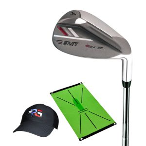 Limited Edition Mach1 Wedge + Hitting Mat Swing Path Trainer + Patriot Stretch-Fit Hat