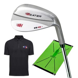 Special Edition B8 Bomber Wedge | Swing Path Trainer | Patriot Golf Polo