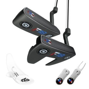 Special Edition Patriot F18 Mallet or Blade Putter + Divot Tool & Magnetic Marker + Putting Cup Trainer