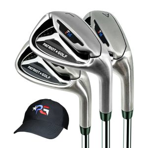 New Edition Patriot F14 Wedge Set + Patriot Golf Hat