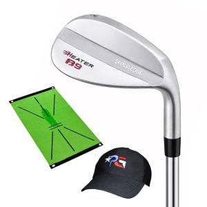 Special Edition Heater Spin Wedge + Swing Path Trainer + Patriot Golf Hat
