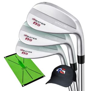 Special Edition Heater Spin Wedge Set + Swing Path Trainer + Patriot Golf Hat