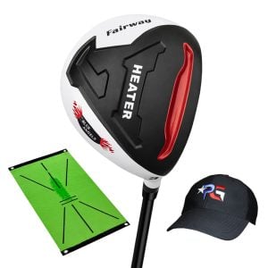 Limited Edition Blue Angel Fairway Wood + Patriot Golf Hat + Hitting Mat Swing Path Trainer