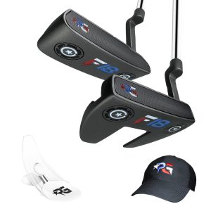 Special Edition Patriot F18 Mallet or Blade Putter + Putting Cup Trainer + Patriot Hat