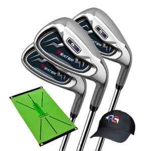 Limited Edition B2 Bomber Wedge Set + Swing Path Trainer + Patriot Golf Hat