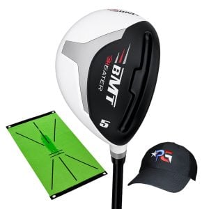 Special Edition Mach1 Hybrid + Hitting Mat Swing Path Trainer + Patriot Golf Hat