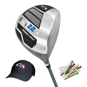 Special Edition F22 Raptor Driver + Patriot Golf Hat + Max-Trajectory Tees
