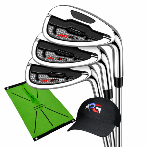 Limited Edition Mach Speed Wedge Set + Swing Path Trainer + Patriot Golf Hat
