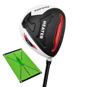 Limited Edition Blue Angel Fairway Wood + Hitting Mat Swing Path Trainer