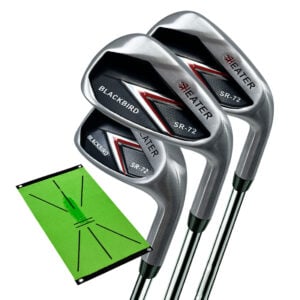 Limited Edition Blackbird Wedge Set + Hitting Mat Swing Path Trainer